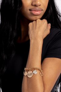 GLITTER and Grace - Gold Charm Bracelet